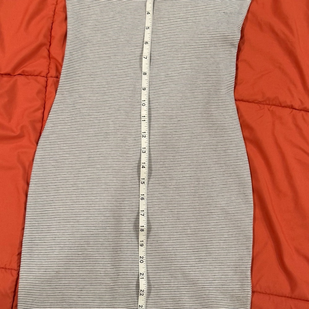 Zara Cream and Black Striped Midi Dress - Picture 7 of 7